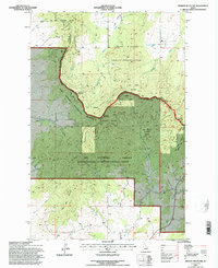 Download a high-resolution, GPS-compatible USGS topo map for Mission Mountain, ID (1997 edition)