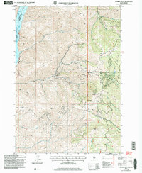 Download a high-resolution, GPS-compatible USGS topo map for Monroe Butte, ID (2007 edition)