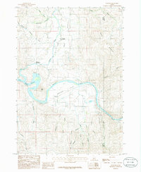 Download a high-resolution, GPS-compatible USGS topo map for Montour, ID (1986 edition)