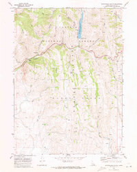 Download a high-resolution, GPS-compatible USGS topo map for Montpelier Canyon, ID (1973 edition)