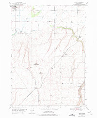 Download a high-resolution, GPS-compatible USGS topo map for Moody, ID (1975 edition)