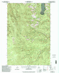 Download a high-resolution, GPS-compatible USGS topo map for Moose Butte, ID (1999 edition)