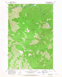 Download a high-resolution, GPS-compatible USGS topo map for Moose Ridge, ID (1968 edition)