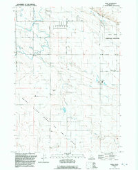 Download a high-resolution, GPS-compatible USGS topo map for Mora, ID (1992 edition)