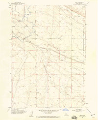 Download a high-resolution, GPS-compatible USGS topo map for Mora, ID (1959 edition)