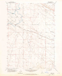 preview thumbnail of historical topo map of Ada County, ID in 1958