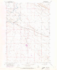 preview thumbnail of historical topo map of Ada County, ID in 1958