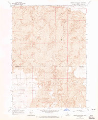 Download a high-resolution, GPS-compatible USGS topo map for Morgans Pasture NE, ID (1965 edition)