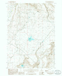 Download a high-resolution, GPS-compatible USGS topo map for Morrow Reservoir, ID (1986 edition)