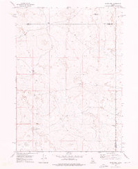 Download a high-resolution, GPS-compatible USGS topo map for Mosby Well, ID (1976 edition)