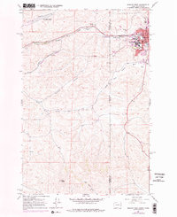 Download a high-resolution, GPS-compatible USGS topo map for Moscow West, ID (1978 edition)