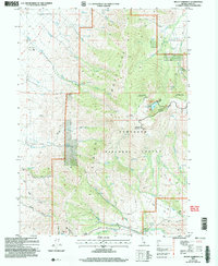 Download a high-resolution, GPS-compatible USGS topo map for Mount Harrison, ID (2006 edition)
