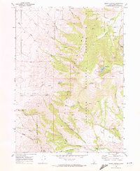 Download a high-resolution, GPS-compatible USGS topo map for Mount Harrison, ID (1972 edition)