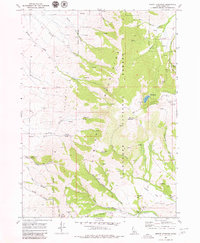Download a high-resolution, GPS-compatible USGS topo map for Mount Harrison, ID (1980 edition)