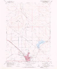 Download a high-resolution, GPS-compatible USGS topo map for Mountain Home North, ID (1976 edition)