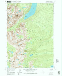 Download a high-resolution, GPS-compatible USGS topo map for Mt Cramer, ID (1982 edition)