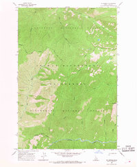 Download a high-resolution, GPS-compatible USGS topo map for Mt George, ID (1968 edition)