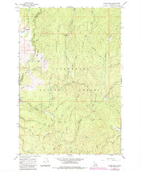 Download a high-resolution, GPS-compatible USGS topo map for Musselshell, ID (1984 edition)