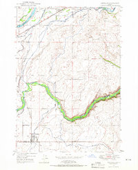 Download a high-resolution, GPS-compatible USGS topo map for Newdale, ID (1966 edition)