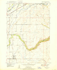 1950 Map of Newdale, ID