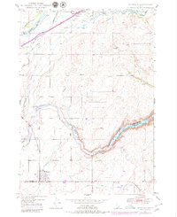Download a high-resolution, GPS-compatible USGS topo map for Newdale, ID (1980 edition)
