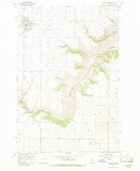 Download a high-resolution, GPS-compatible USGS topo map for Nezperce, ID (1971 edition)