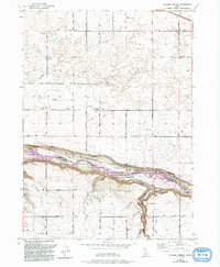 Download a high-resolution, GPS-compatible USGS topo map for Niagara Springs, ID (1992 edition)