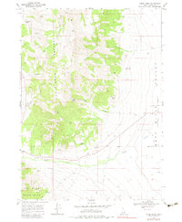 Download a high-resolution, GPS-compatible USGS topo map for Nibbs Creek, ID (1983 edition)