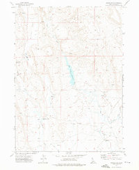 Download a high-resolution, GPS-compatible USGS topo map for Nichol Flat, ID (1976 edition)