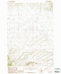 Download a high-resolution, GPS-compatible USGS topo map for Nicholia, ID (1987 edition)
