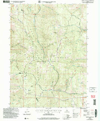 Download a high-resolution, GPS-compatible USGS topo map for North Canyon, ID (2007 edition)