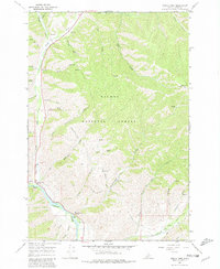 Download a high-resolution, GPS-compatible USGS topo map for North Fork, ID (1981 edition)