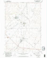 Download a high-resolution, GPS-compatible USGS topo map for North Of Scoville, ID (1995 edition)