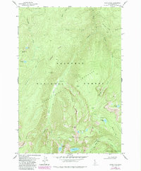Download a high-resolution, GPS-compatible USGS topo map for North Pole, ID (1987 edition)