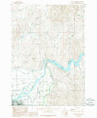 preview thumbnail of historical topo map of Gem County, ID in 1985