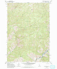 Download a high-resolution, GPS-compatible USGS topo map for Norton Ridge, ID (1994 edition)