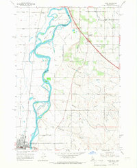 Download a high-resolution, GPS-compatible USGS topo map for Nyssa, ID (1967 edition)