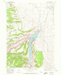 Download a high-resolution, GPS-compatible USGS topo map for Oakley, ID (1972 edition)