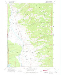 Download a high-resolution, GPS-compatible USGS topo map for Obsidian, ID (1975 edition)