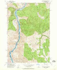 Download a high-resolution, GPS-compatible USGS topo map for Olds Ferry NW, ID (1960 edition)