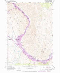 Download a high-resolution, GPS-compatible USGS topo map for Olds Ferry, ID (1978 edition)