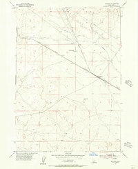 Download a high-resolution, GPS-compatible USGS topo map for Orchard, ID (1957 edition)