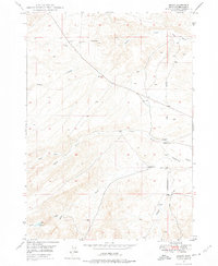 Download a high-resolution, GPS-compatible USGS topo map for Oreana, ID (1975 edition)
