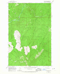 Download a high-resolution, GPS-compatible USGS topo map for Osier Ridge, ID (1967 edition)