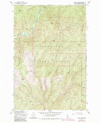 Download a high-resolution, GPS-compatible USGS topo map for Osier Ridge, ID (1984 edition)