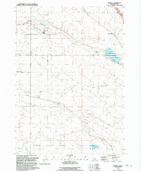 Download a high-resolution, GPS-compatible USGS topo map for Owyhee, ID (1992 edition)