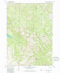 Download a high-resolution, GPS-compatible USGS topo map for Palisades Peak, ID (1986 edition)