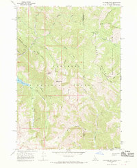 Download a high-resolution, GPS-compatible USGS topo map for Palisades Peak, ID (1969 edition)