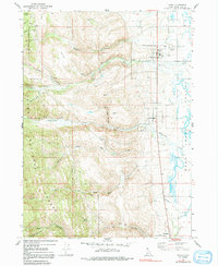 Download a high-resolution, GPS-compatible USGS topo map for Paris, ID (1991 edition)