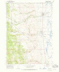 Download a high-resolution, GPS-compatible USGS topo map for Paris, ID (1968 edition)